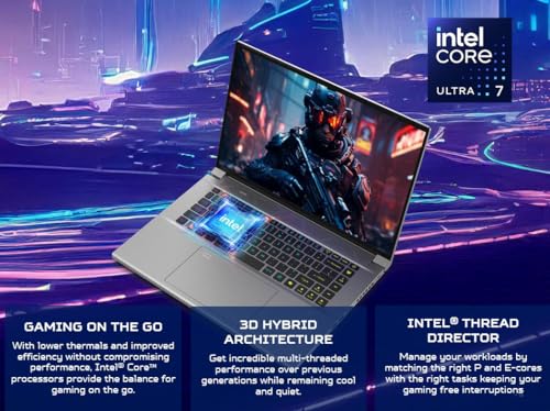 Acer Predator Triton Neo 16 Gaming Creator Laptop | 16" WQXGA 240Hz Calman Verified | AI-Powered | Intel Core Ultra 7 Processor 155H | NVIDIA GeForce RTX 4060 | 16GB LPDDR5X | 1TB SSD | PTN16-51-71DY