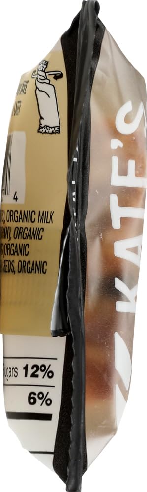 KATES REAL FOOD Organic Peanut Butter Milk Chocolate Tram Bar 12 Count, 2.2 OZ