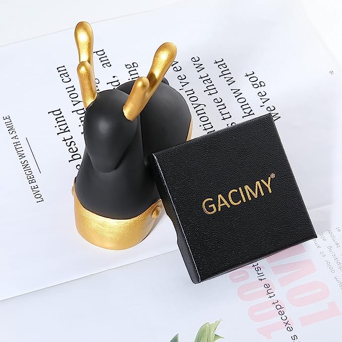 Gacimy Black Teardrop Hoop Earrings for Women, Black Plated Oval Pull Through Hoop Earrings for Women, Black Drop Hoop Earrings for Women, 30mm Black
