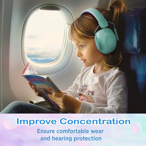 Qozybuds Noise Cancelling Headphones for Kids, SNR 29dB Safety Noise Reduction Ear Muffs for Event/Concert