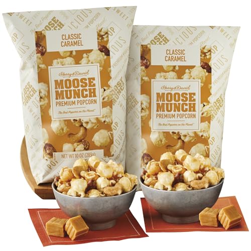Moose Munch® Premium Popcorn Classic Duo, Popcorn Gift Basket, Sweet And Salty Treats, Variety Pack