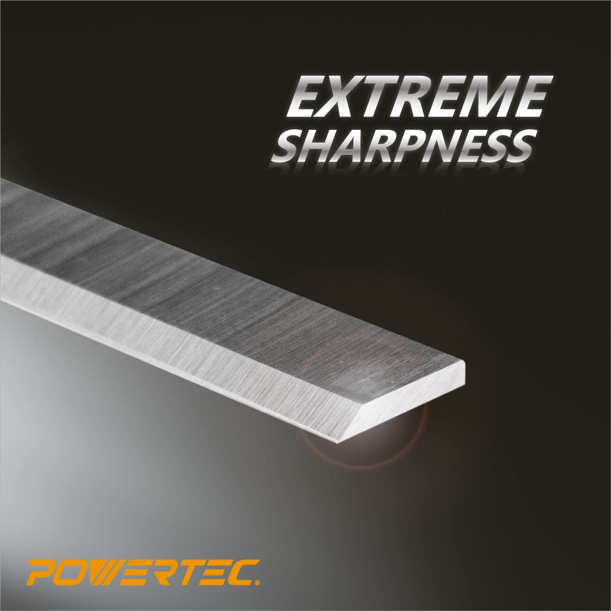 POWERTEC 6 Inch Jointer Blades for Delta 37-190 37-195 37-205 37-220 37-275X Jointer, Replacement for 37-658 Jointer Knives, Set of 3 (148032)