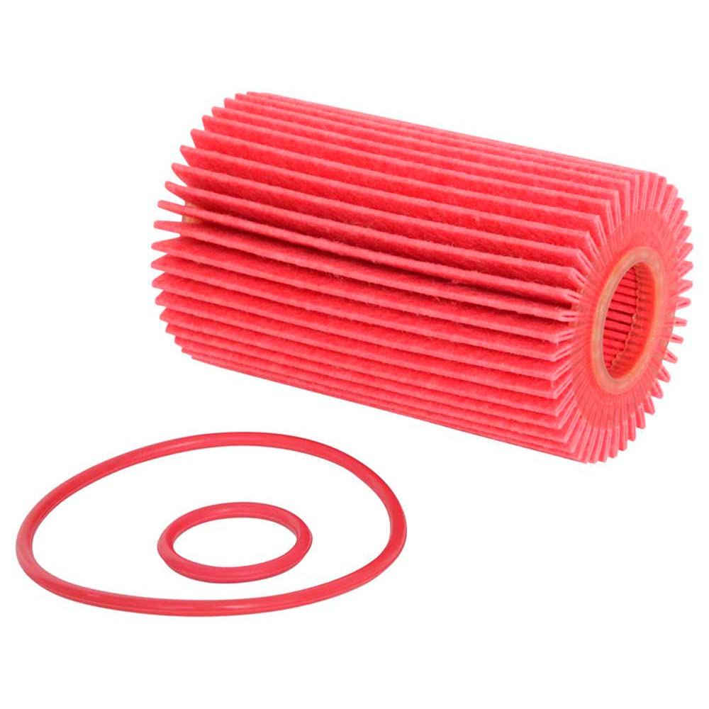 K&N Premium Oil Filter: Protects your Engine: Compatible with Select 2005-2020 LEXUS/TOYOTA/FORD (LC500, LX570, GS F, RC F, IS F, Camry, Land Cruiser, Sequoia, Tundra, Escape), HP-7018