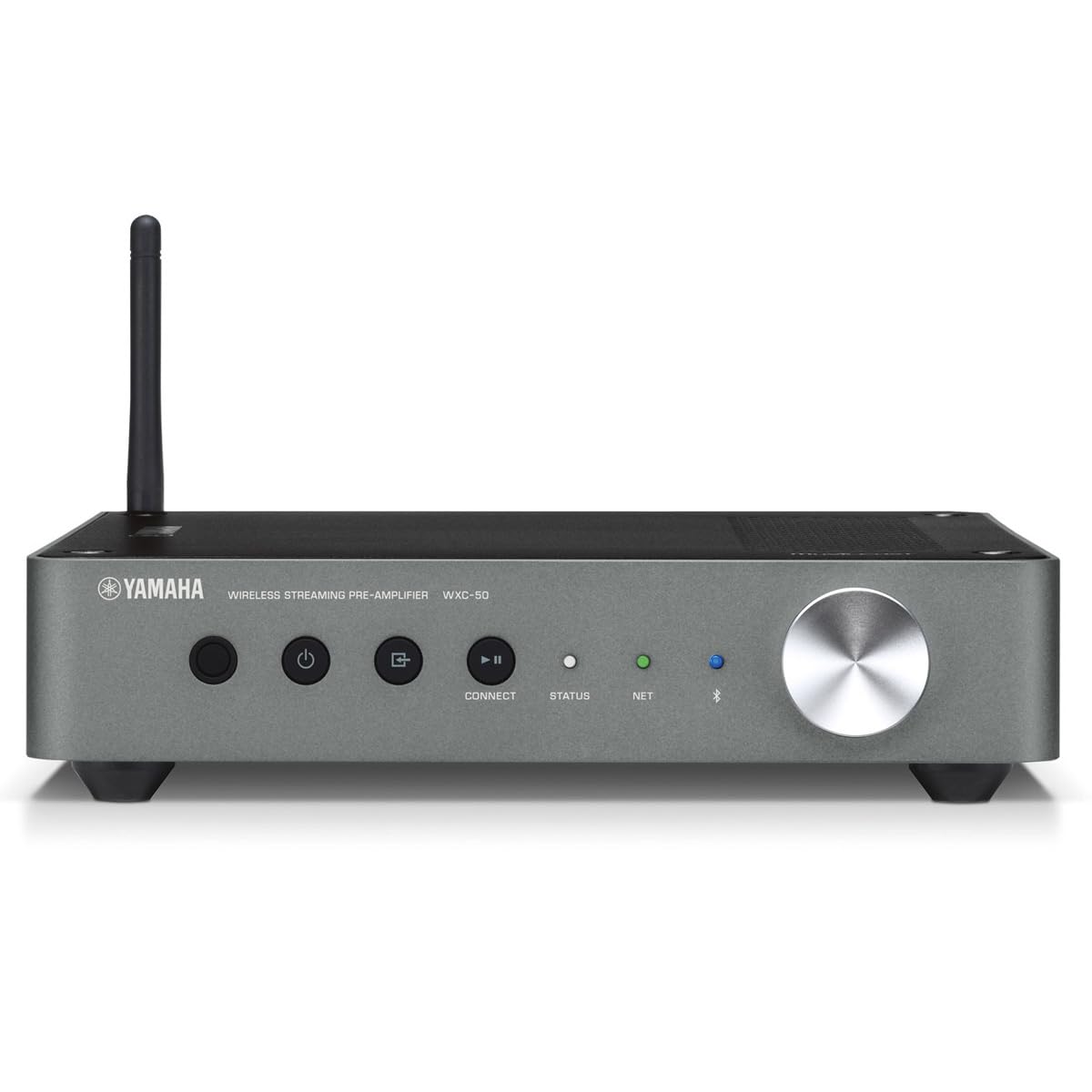 YAMAHA WXC-50 MusicCast Wireless Streaming Preamplifier (Dark Silver)