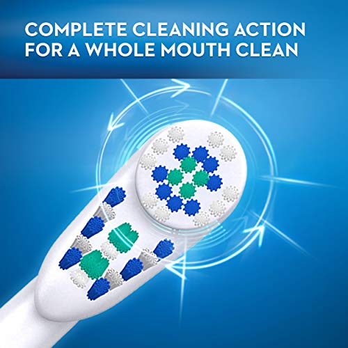 Oral-B Deep Clean Battery Powered Toothbrush Replacement Brush Heads Refill, Soft, 2 Count