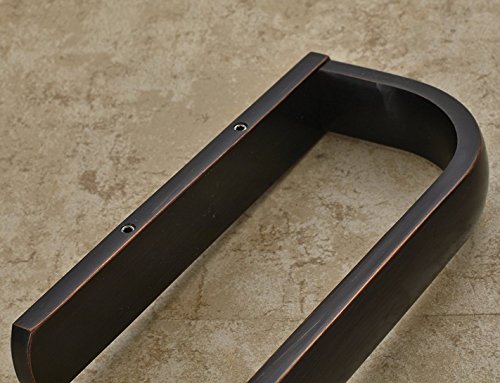 ELLO&ALLO Oil Rubbed Bronze Toilet Paper Holder Bathroom Accessories Wall-Mounted, Rust Protection