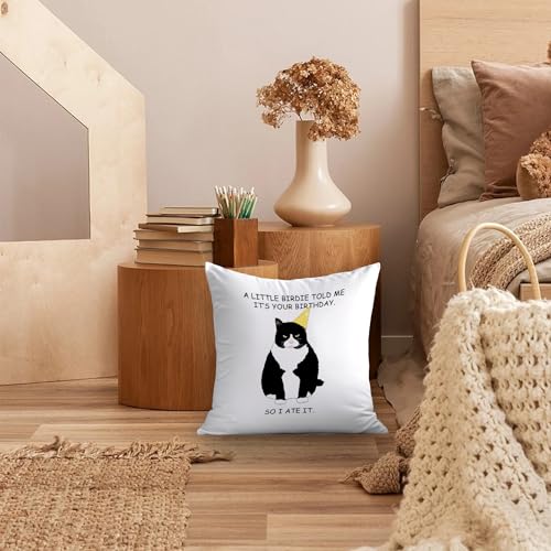 NATSUNO Dog Pillow Cover,Just a Girl Who Loves Dogs,Dog Decor,Dog Throw Pillow Covers 18x18,Dog Decor Pillow Cover,Gifts for Dog Lover,Reserved for The Dog Pillow,Dog Pillows