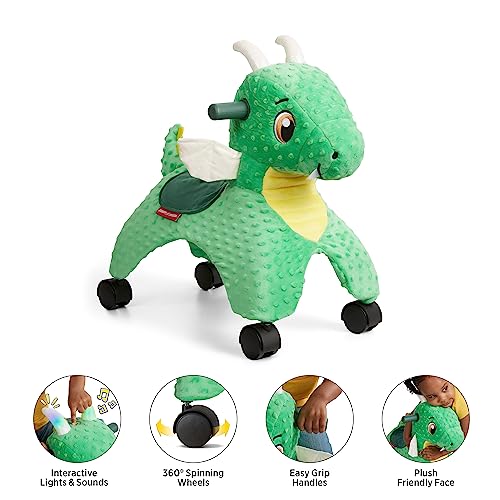 Toddler Toys 2-3, Baby Toys for Kids, One Year Old Girl Birthday Gifts and 1 Year Old Boy Gifts, Radio Flyer Jade The Magical Touch Dragon, for Ages 1-3, Green
