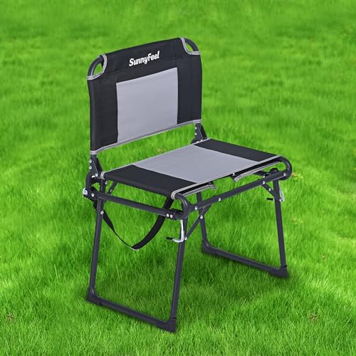 SUNNYFEEL Oversized Stadium Seat for Bleachers with Back Support Extra Wide, Bleacher Stadium Seats Chairs with Backs Portable Bleachers Seat with Hook for Sports Events Baseball Soccer Benches