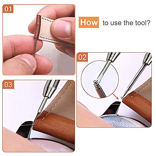 Aokelily 360pcs Spring Bar Tool Kit, includes 18 Sizes of Stainless Steel Link Pins (10mm - 27mm), Aluminum Alloy Spring Bar Tool for Strap Replacement and Watch Pin Removal (18 Sizes)