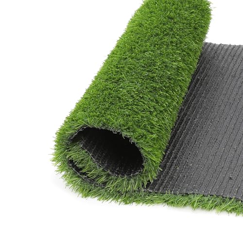 SHACOS Artificial Grass Table Runner - 1x5 Feet, 1.2 inch Outdoor Fake Turf Mat Grass Rug for Table, Home, Patio, Wall, Garden, Yard Decor