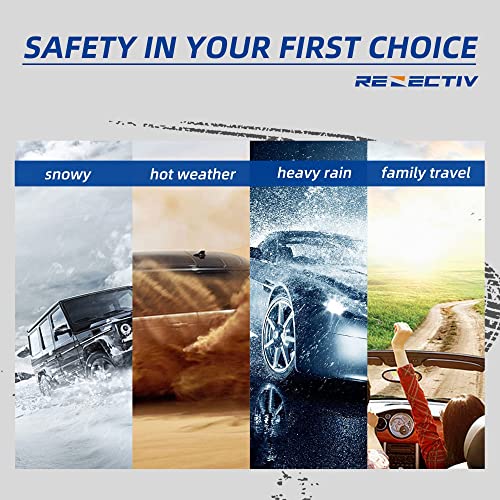 RENECTIV TPMS Sensor,433Mhz Tire Pressure Monitoring Sensor Fit for Chrysler Jeep Dodge Ram Replace# 56029398AB(4-Pack)