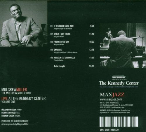 Live at the Kennedy Center, Vol. 1
