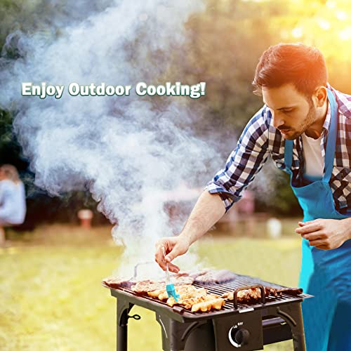 Goplus Outdoor Camping Stove, Single Burner Propane Gas Cooker w/Detachable Legs & 0-20 PSI Regulator & CSA Approval for Camp Patio RV, Cast Iron, 100,000-BTU