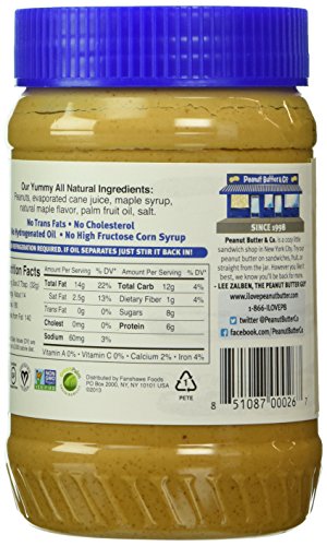 Peanut Butter & Co Mighty Maple -- 16 oz