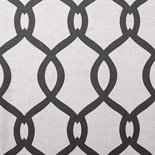 Exclusive Home Curtains Exclusive Home Kochi Light Filtering Linen Blend Grommet Top Curtain Panel Pair, 54x63, Black Pearl, 2 Count