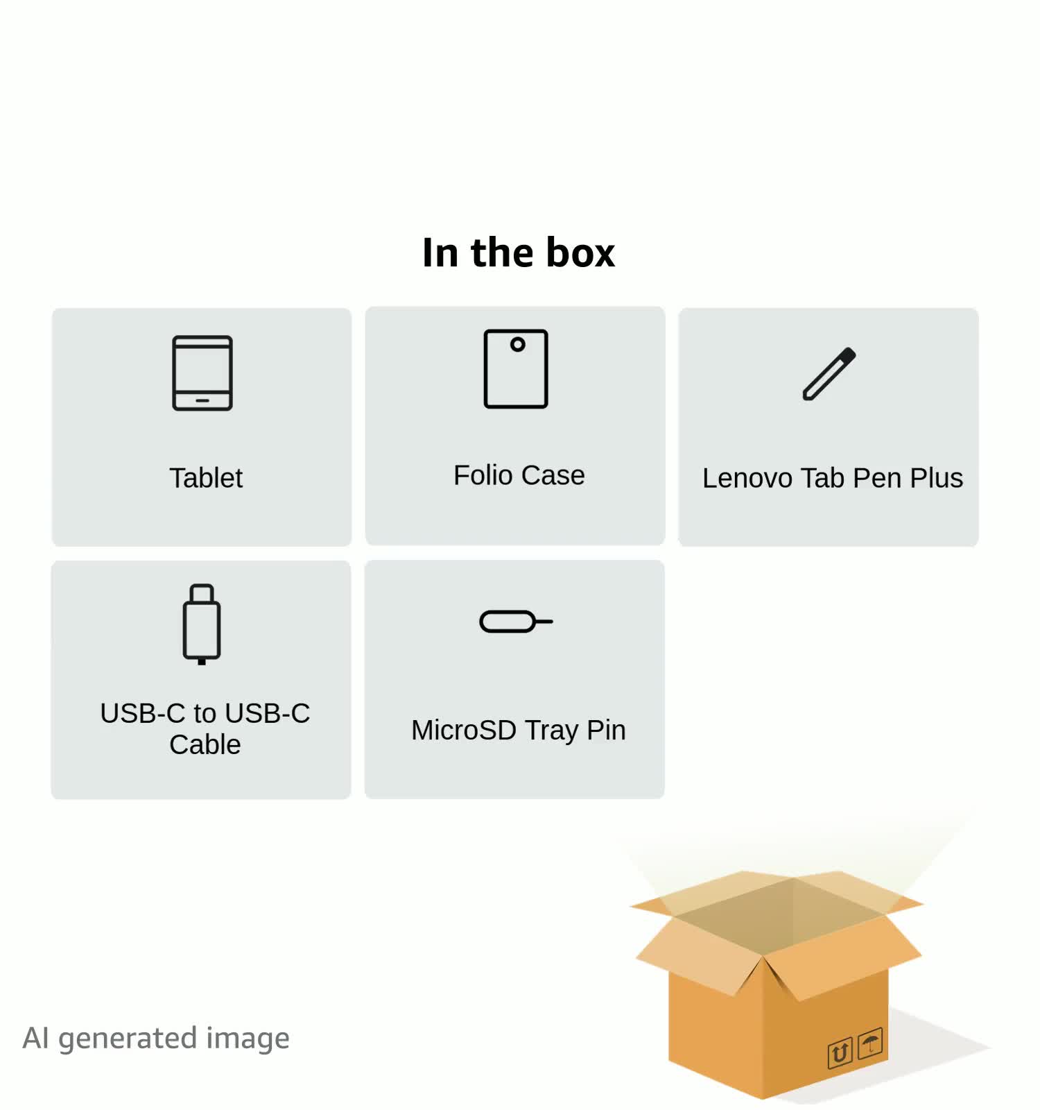 Lenovo Idea Tab Pro with Google Gemini - Student Tablet - 12.7” 3K LCD Display - 8 GB Memory - 128 GB Storage - MediaTek Dimensity 8300 - Includes Pen and Folio Case