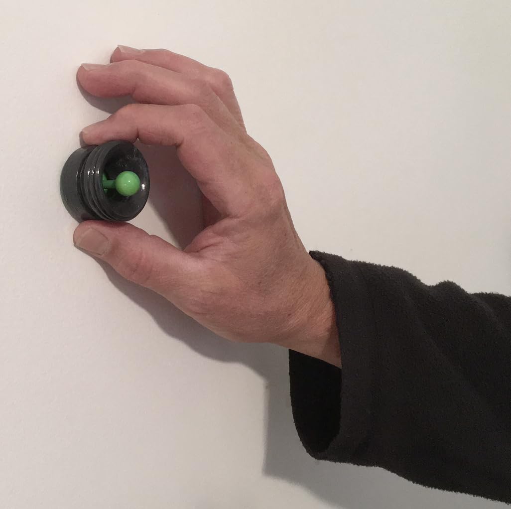 StudPoP® "Original" Smart Magnetic Stud Finder – No Batteries, No Calibration, 3x More Reliable, Perfect for Lath & Plaster, Metal Studs – Visual & Audible Indicator, Simple & Fun to Use – 1" magnet