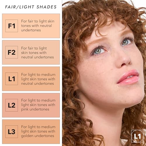 COVER FX Pressed Mineral Foundation - Shade T2 - Weightless Powder Foundation - Buildable Light to Full Coverage - Matte Finish - All Skin Types