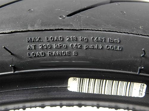 Pirelli Diablo Rosso III Motorcycle Tire Set: 120/60 ZR 17 M/C Front & 150/60 ZR 17 M/C TL Rear- High Performance, Durable for Sport/Street Bikes (2 Pack)