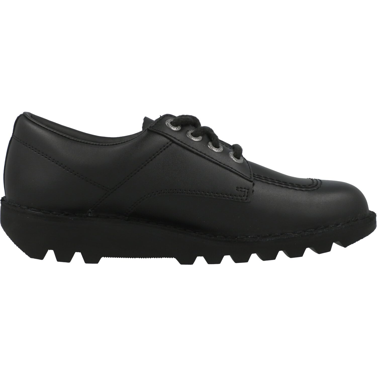 Kickers Men's Kick Lo Core Black Lace-up Shoes, 11