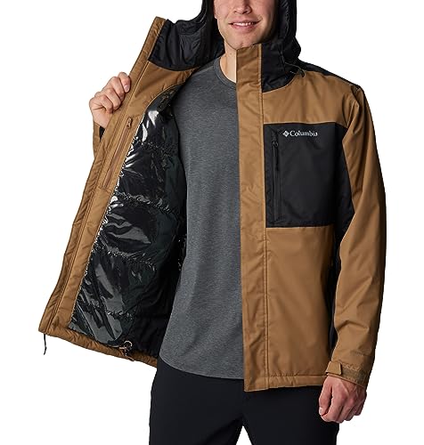 Columbia Men's Tipton Peak II Insulated Jacket, Black, Small