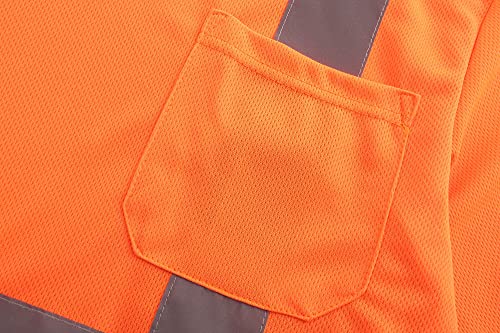 A-SAFETY X Small Black hi vis Long Sleeve Shirt(X-Small)