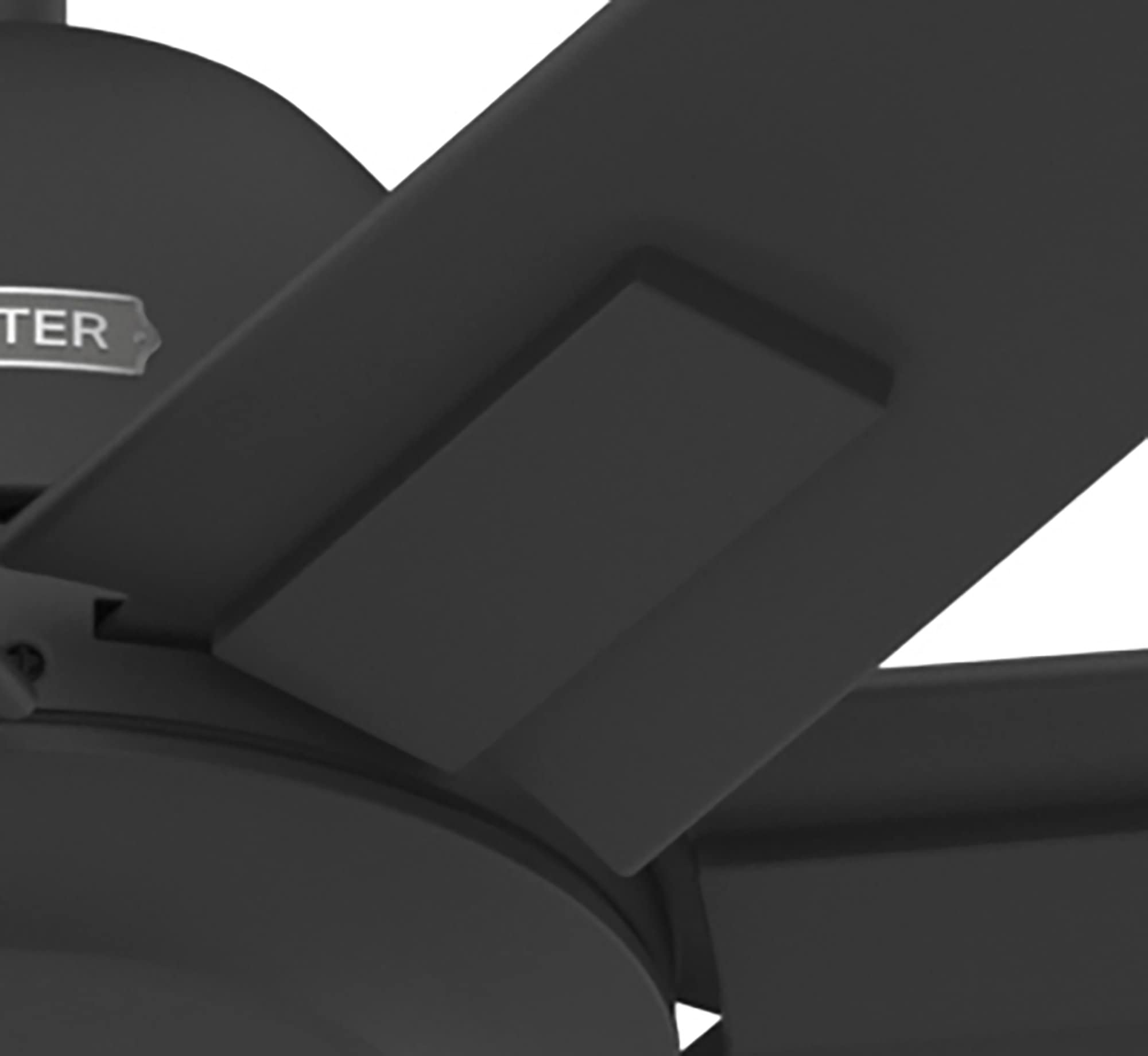 Hunter 51592 Downtown Ceiling Fan 72 inches Matte Black