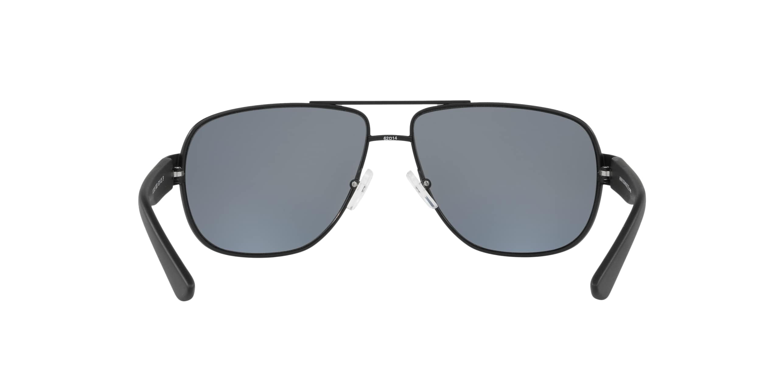 Armani Exchange Man Sunglasses Matte Black Frame, Grey Polarized Lenses, 62MM
