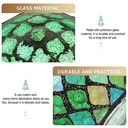 Mosaic Candle Holder Mosaic Tealight Candle Holder Glass Votive Candle Holder Glass Candle Stand for Home Wedding Party Table Centerpiece Tealight Candle Holder