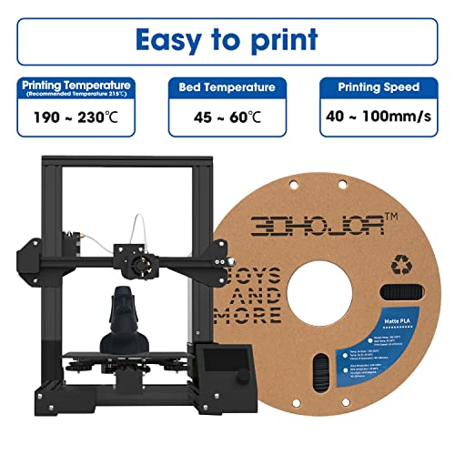 PETG Filament 1.75mm Solid Silver,3D Printing Filament 1kg Spool(2.2lbs), 3D Filament 1.75mm Dimensional Accuracy +/- 0.03mm Non Tangling Non Clogging Non Stringing,Print with Most 3D Printers