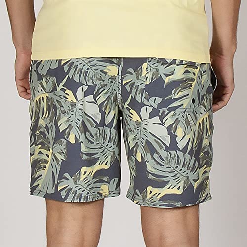 Salt Life Loungin' Boardshort, Ebony, Small