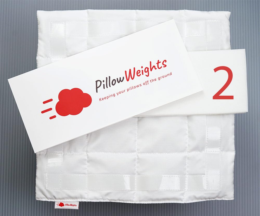 PillowWeights Pillow Weights (Weighted Attachment for Outdoor Pillows) (2 Pack)