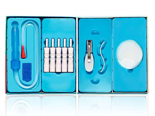 Frida Baby Basics Kit | Baby Essentials Kit Includes Nasal Aspirator Snotsucker, NailFrida Nail Files, Windi Gas Relief, DermaFrida Bath Brush + Silicone Carry Case