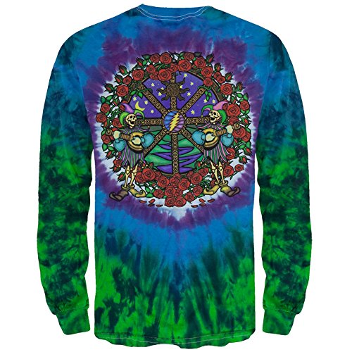 Liquid Blue Men's Grateful Dead Celtic Mandala Long Sleeve T-Shirt, Multi, Medium