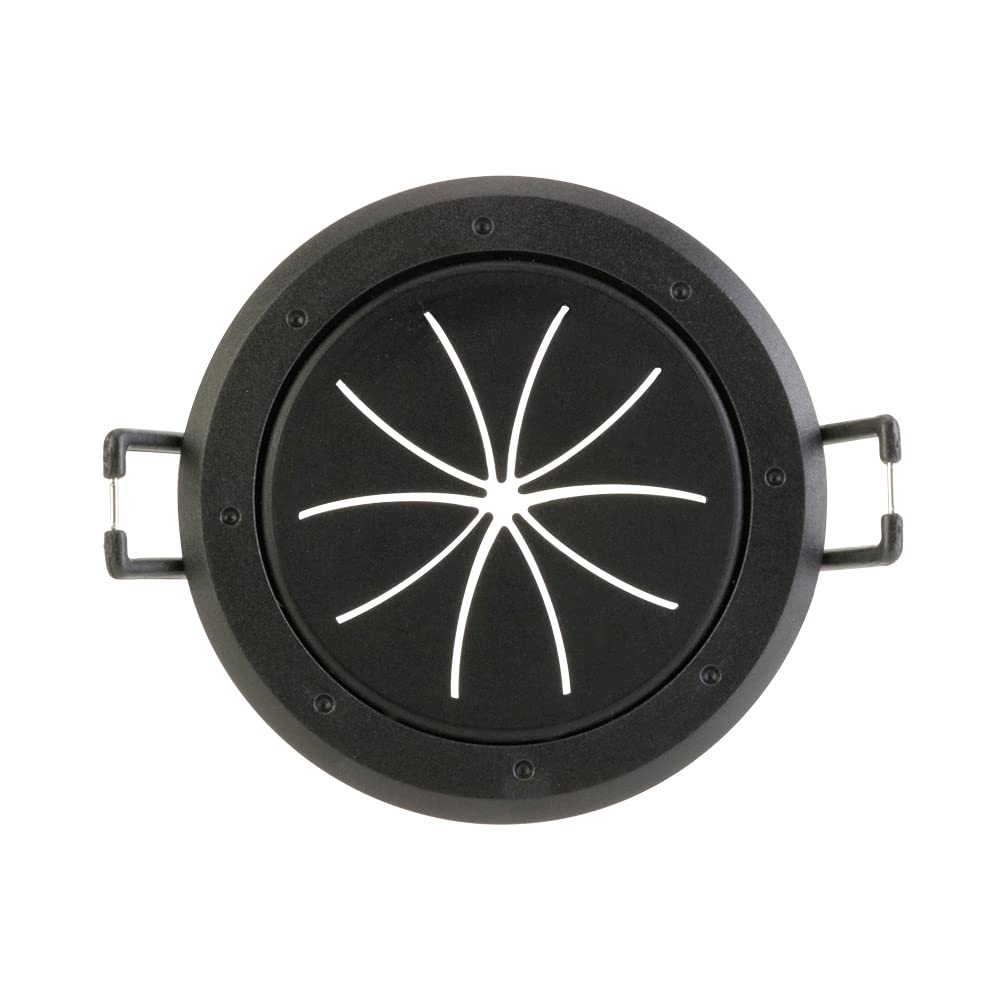 Construct Pro Speedy Spring-Lock Cable Pass Through Port | 2 inch Diameter | Black CON6061SPZ