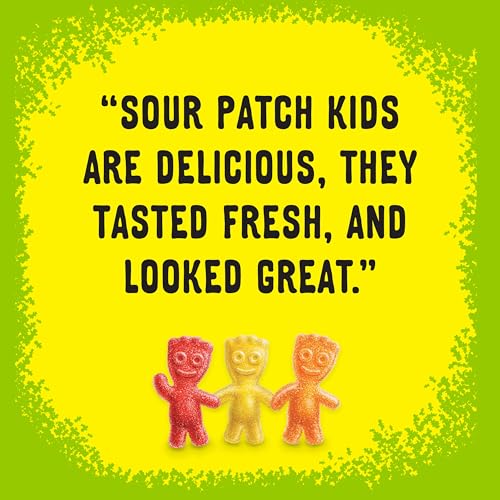 SOUR PATCH KIDS Soft & Chewy Candy, Bulk Candy, 24 - 2 oz Bags