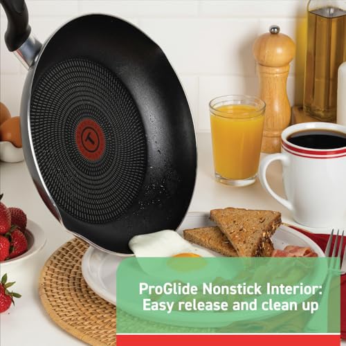 T-fal Initiatives Nonstick Stockpot 8 Quart Oven Safe 350F Cookware, Pots and Pans, Dishwasher Safe Black