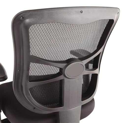 Alera ALEEL42ME10B Elusion Series Mesh Mid-Back Multifunction Chair - Black