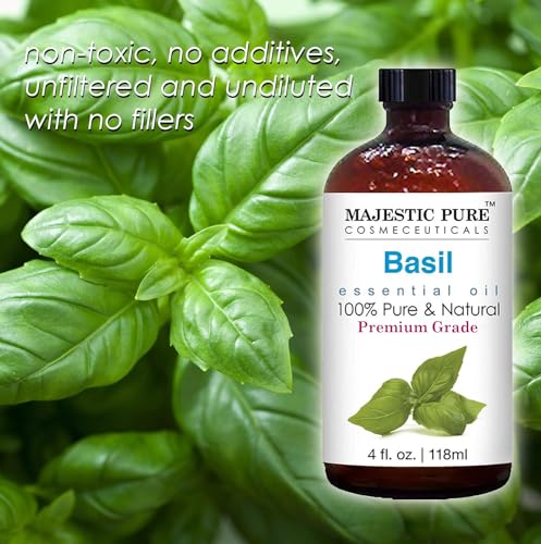 MAJESTIC PURE Geranium Essential Oil | 100% Pure and Natural Geranium Oil | Premium Grade Essential Oils for Hair Care, Home Diffusers, Skin, Aromatherapy, Massage and Humidifiers | 1 Fl Oz