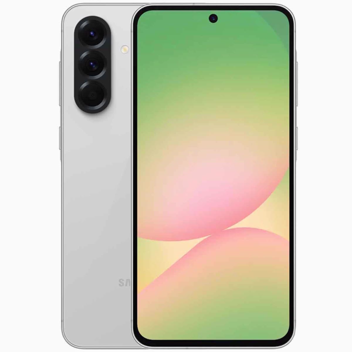 SAMSUNG Galaxy A56 5G Ai (for Tmobile Mint Tello & Global) (256GB + 12GB) Version Latina Unlocked SM-A566E/DS 6.6" 120Hz 50MP Triple (Awesome LightGray SM-A566EZAATPA)