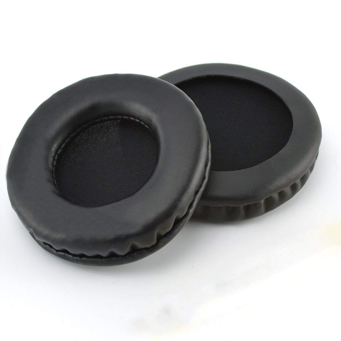 MDR-V700 Earpads Replacement Protein Leather Ear Pads Cushions Cover Repair Parts Compatible with Sony MDR-V700 V700DJ Z700 V500 NS-WHP314 HDJ2000 DJ DN-HP1000 HARX300 ProDJ100 Headphones (Black)