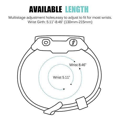 Baaletc for Garmin Approach S20 S5 S6 Watch Bands Replacement Colorful Strap Wristband Accessories for Approach S20 Smartwatch