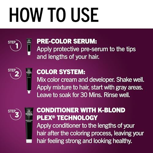 Schwarzkopf Keratin Color Permanent Hair Color, 4.0 Cappuccino, 1 Application - Salon Inspired Permanent Hair Dye, for up to 80% Less Breakage vs Untreated Hair and up to 100% Gray Coverage