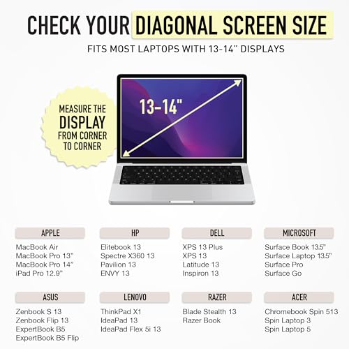 Vandel - The Original Puffy Laptop Sleeve 13-14 Inch Laptop Sleeve. Navy Laptop Sleeve for Women. Carrying Case Laptop Cover for MacBook Pro 14 Inch Sleeve, MacBook Air Sleeve 13 Inch, iPad Pro 12.9