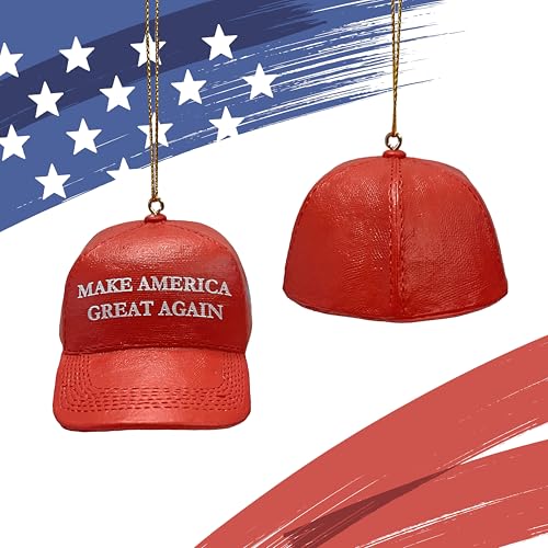 Kurt S. Adler Kurt Adler 3.625-Inch Make America Hat Ornament