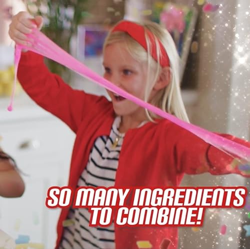 Miraculous Ladybug - Sprinkles n' Slimy Birthday Cake Creations - Slime Kit for Girls and Boys, Role Play Toys for Kids with Cake Stand, Light Clay, Toppings, Decorations and Cooking Tools (Wyncor)