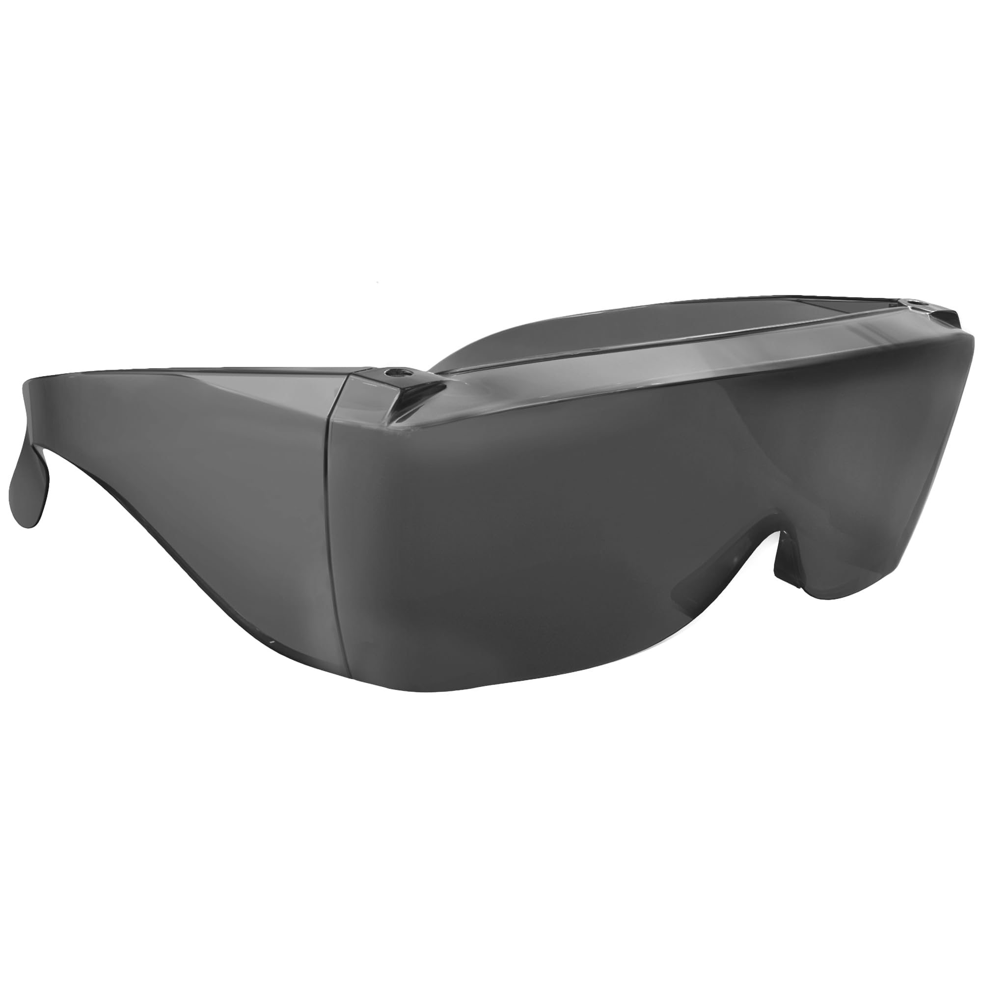 Wise Eyewear Cover-Ups Black Fit Over Sunglasses - Wrap Around Sunglasses - People Who Wear Prescription Glasses in the Sun (Black)