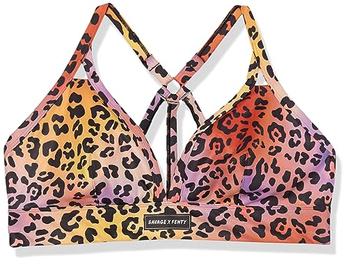 Savage X, Womens, Spotlight Low-Impact Sports Bra, Basically Blue, XS