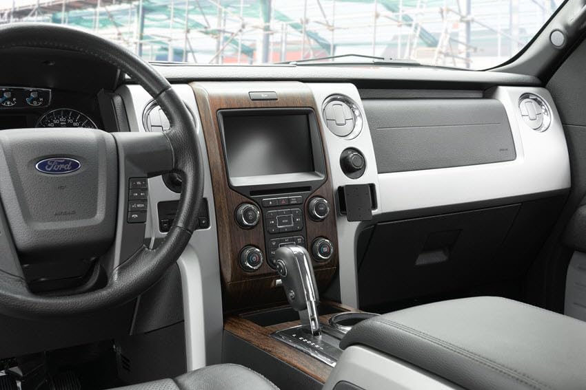 Scosche ProClip Angled Dash Mount Compatible with 2009-2014 Ford F-150 Trucks with StuckUp Universal Phone Mount Bundle